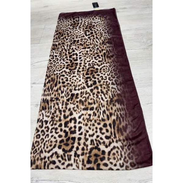 Dijital Soft Leopar Şal 0004